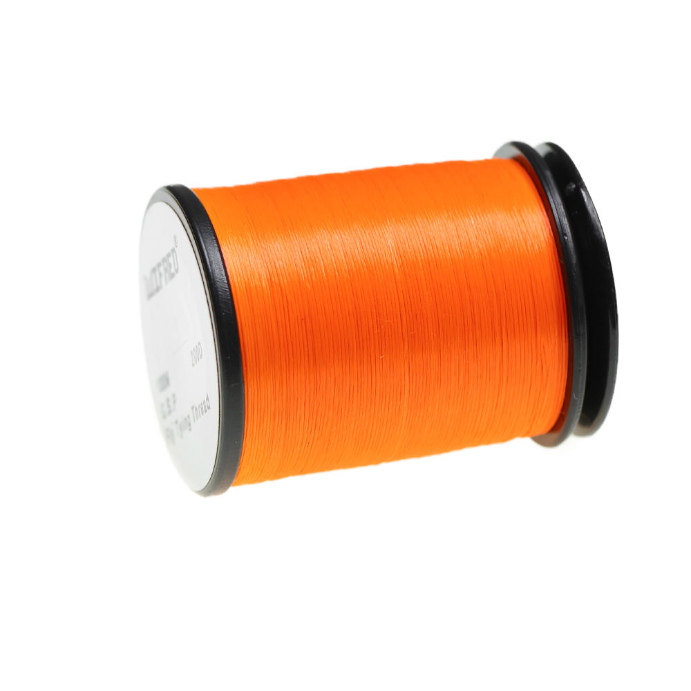 WIFREO 200D GSP fly tying thread in Orange, 100m single spool