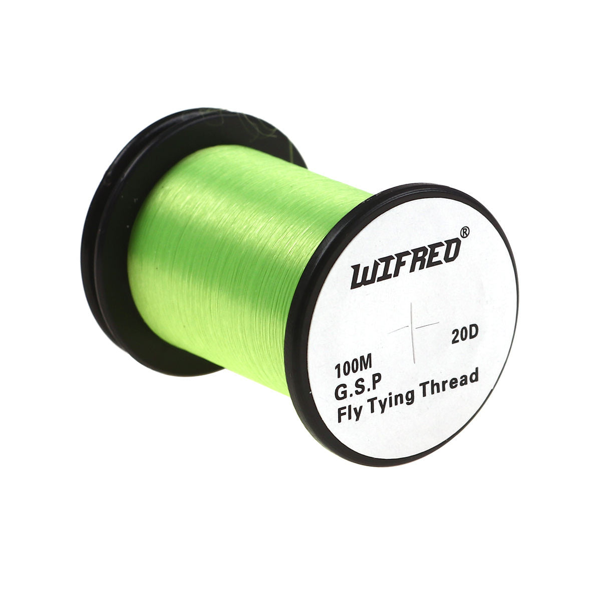 WIFREO 20D GSP fly tying thread in Green, 100m single spool